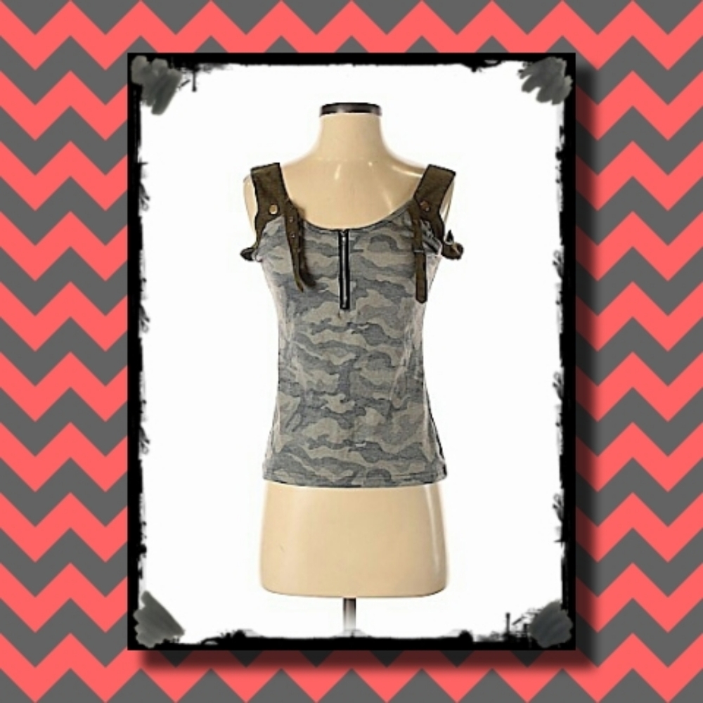 Statement Camo Tank